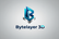 A logo for Bytelayer 3D with a modern technology theme