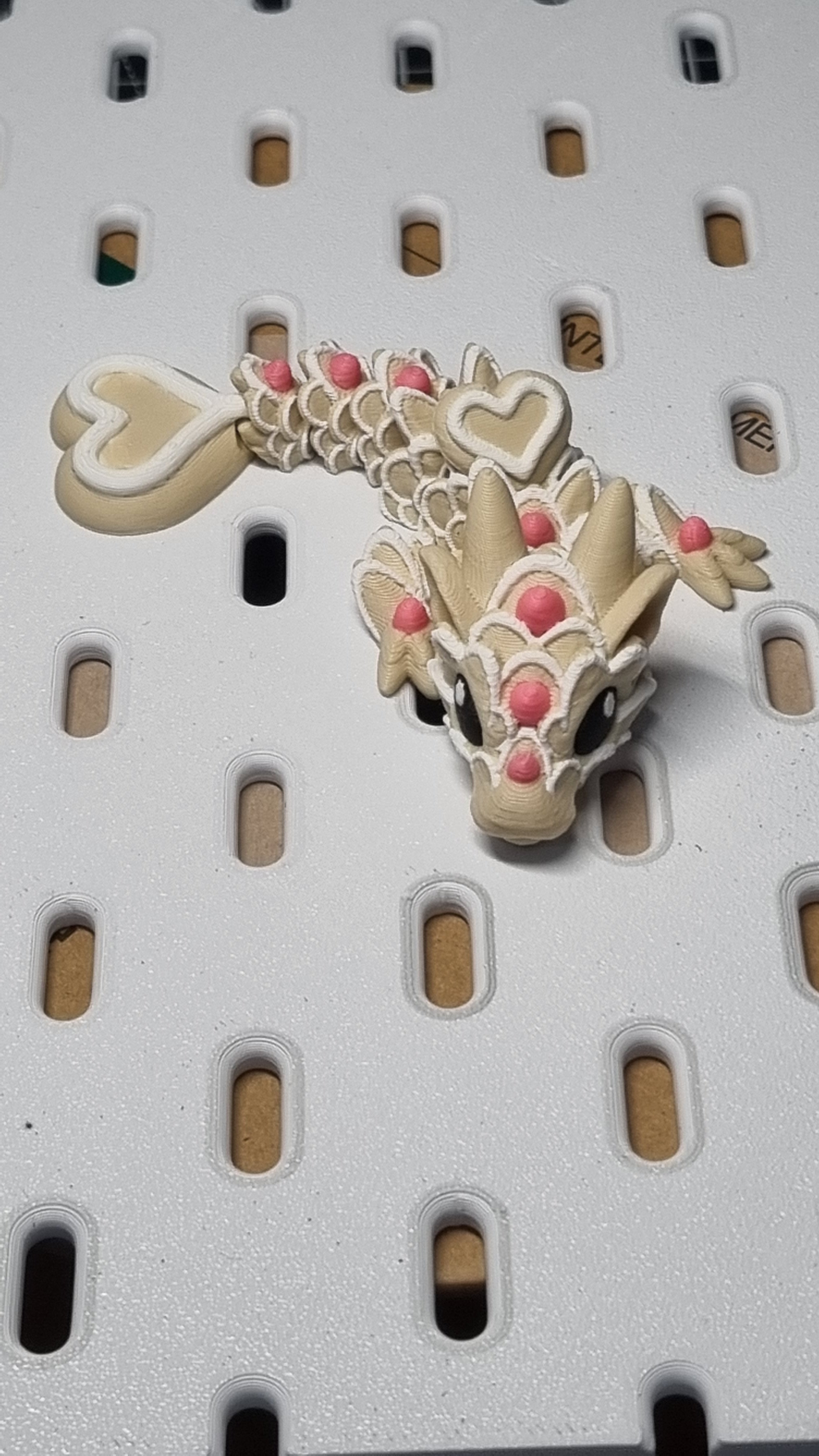 Tiny Heart cookie dragon
