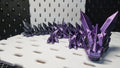 Baby Crystal Dragon- black/purple